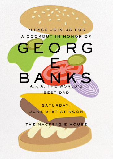 Stacked - Father's Day Invitation by Paperless Post