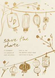 String of Lanterns by Paperless Post