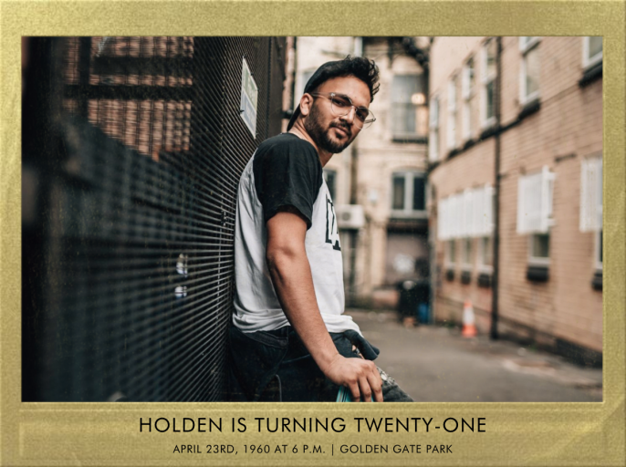 Snapshot Metallic (Single Sided) - Horizontal - Birthday Invitation by Paperless Post