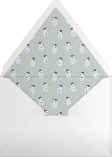 Holiday Tidings - Little Cube Envelope
