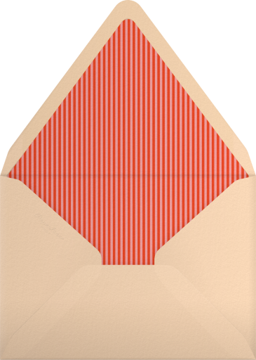 Watercolor Seashell Invitation Envelope