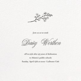 White - Celebration Invitation by Paperless Post