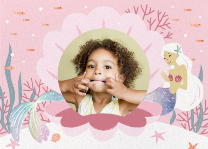 Mermaid Cove Photo - Pool Party Invitation by Paperless Post