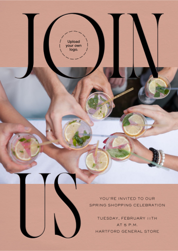 Central Idea (Photo) - Cocktail Party Invitation by Paperless Post