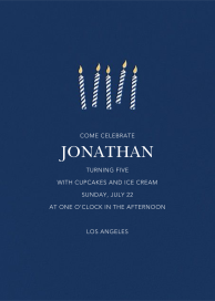 And One for Good Luck - Birthday Invitation by Sugar Paper