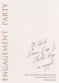 Officially Official by Paperless Post