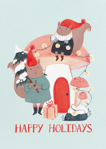 Christmas Mushroom (Kelsey Garrity Riley) by Red Cap Cards