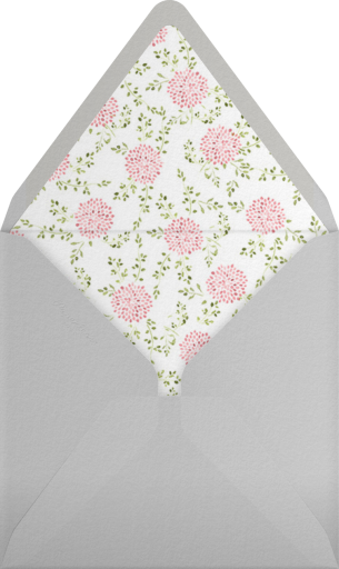 Dahlias (Save the Date) - Paperless Post Envelope