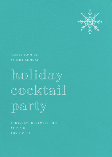 Persian Green - Corporate Holiday Party Invitation by Paperless Post