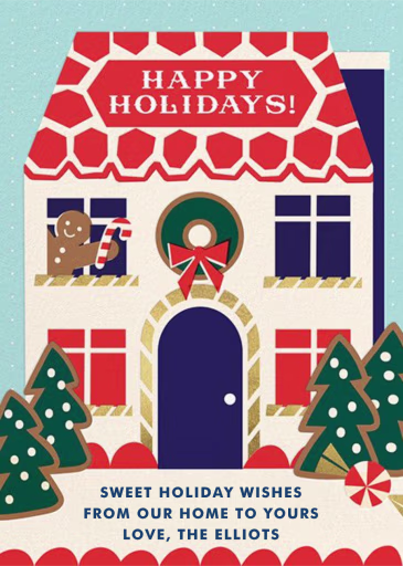 Ginger Neighbor (Holiday) - Holiday Card by Cheree Berry Paper & Design