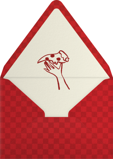 Grab a Slice - Paperless Post Envelope
