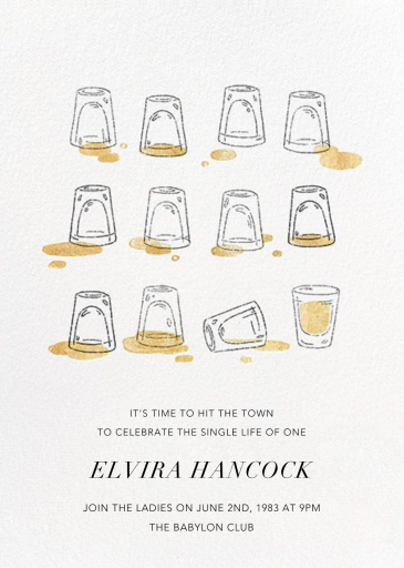 Salt and Lime - Bachelorette Party Invitation by Paperless Post