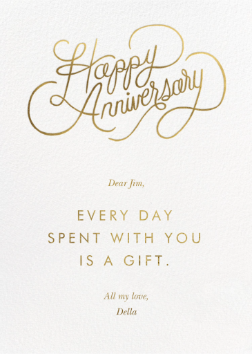 Golden Anniversary - Anniversary Card by Rifle Paper Co.