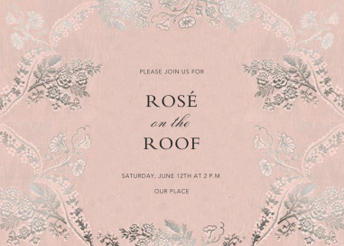 Paloma - Spring Party Invitation by Brock Collection