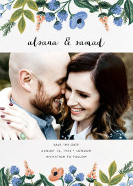 August Herbarium (Photo Save the Date) by Rifle Paper Co.