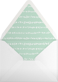 Shower Shapes - Paperless Post Envelope