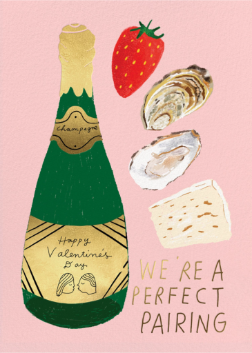 Complementary - Greeting Card by Carolyn Suzuki Studio