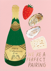 Complementary - Valentine's Day Card by Carolyn Suzuki Studio