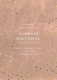 Flurry - Birthday Invitation by Kelly Wearstler