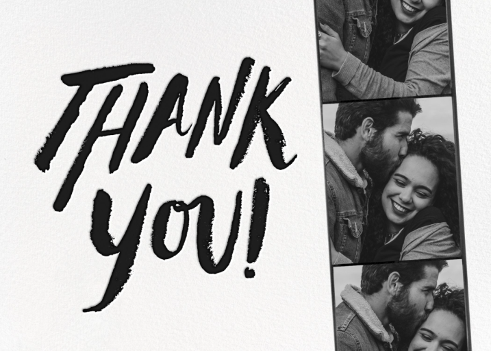 Photo Booth Thank You - Thank You Card by kate spade new york