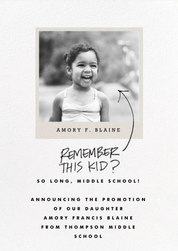 Most Likely To - Graduation Announcement by Paperless Post