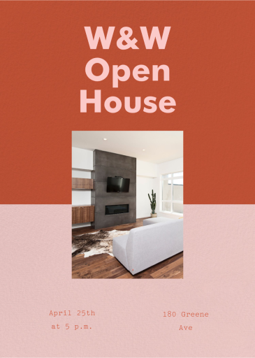 Flip Side - Open House Invitation by Paperless Post