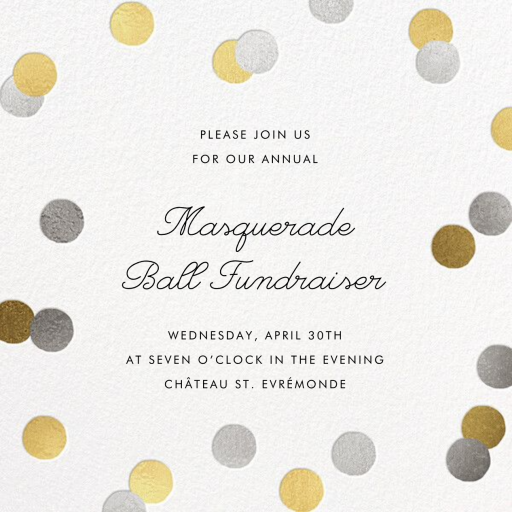 Carnaby - Fundraiser Invitation by Paperless Post