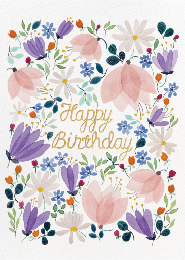 Birthday Whispers (Anna Emilia Laitinen) - Birthday Card by Red Cap Cards