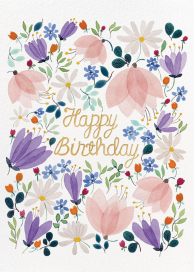 Birthday Whispers (Anna Emilia Laitinen) - Birthday Card by Red Cap Cards