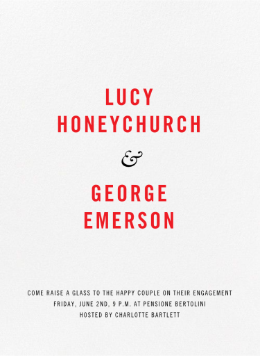 Daybill - fine printing - Engagement Party Invitation by Paperless Post