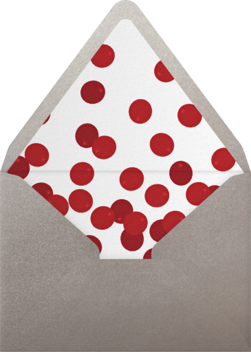 Canned Cranberry Sauce - Paperless Post Envelope