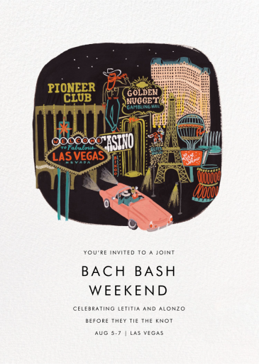 Destination - Bachelor/Bachelorette Party Invitation by Rifle Paper Co.