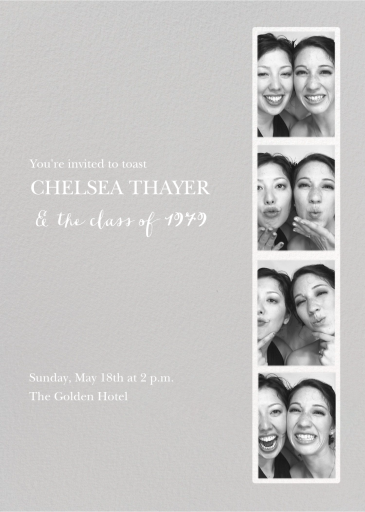 Photo Booth - Celebration Invitation by Paperless Post