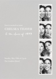 Photo Booth - Graduation Party Invitation by Paperless Post