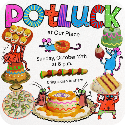 Potluck Doodles - Invitation by Gentle Thrills