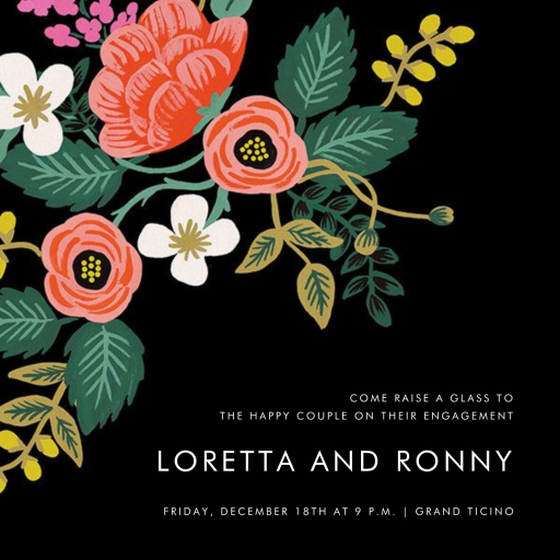 Birch Monarch - Engagement Party Invitation by Rifle Paper Co.