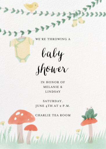 Toadstool - Birthday Invitation by Paperless Post