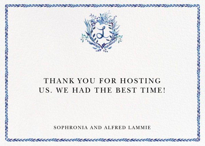 Orleans Family Crest Stationery - Stationery by Happy Menocal