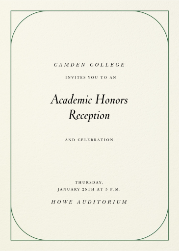 Isoquant - School Event Invitation by Paperless Post