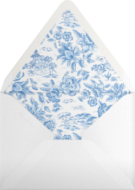 Toile Flowers - Liberty Envelope