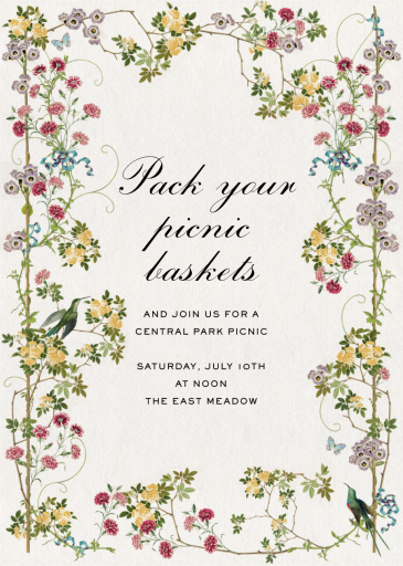 Petite Perch - Summer Party Invitation by Stephanie Fishwick