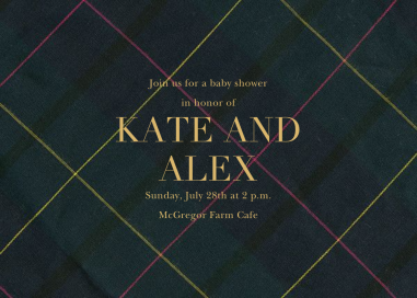 Full Tartan Plaid by Sugar Paper