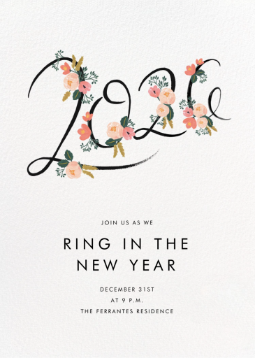 Botanic Year (Tall) - Invitation by Rifle Paper Co.