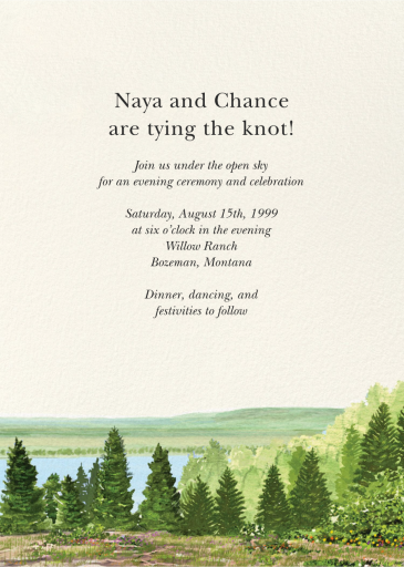 Open Sky - Invitation by Felix Doolittle