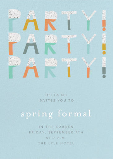 Party Party Party by Ashley G