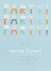 Fiesta, fiesta, fiesta, por Ashley G.