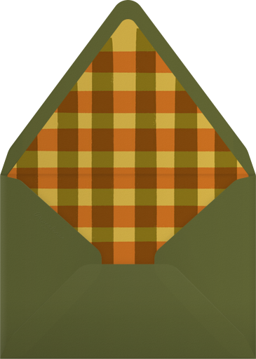 Turkey Reverie - Paperless Post Envelope
