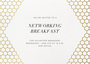 Honeycomb Party - Business Event Invitation by Paperless Post