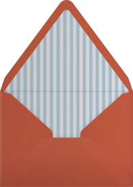 Construction Theme Invitation Envelope