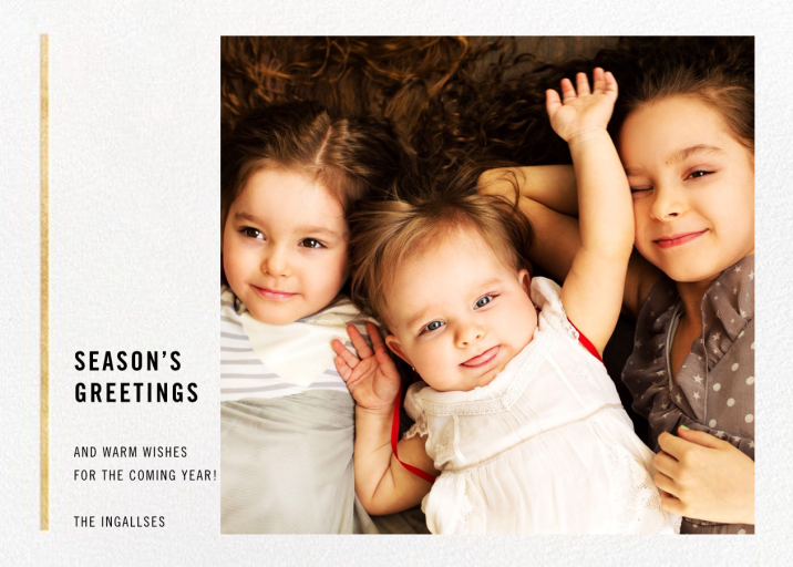 Carreaux - Holiday Card by Paperless Post